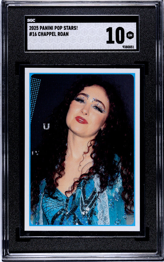 2025 Panini Pop Stars #16 Chappel Roan (UK) SGC 10 Pop 1 (Music)