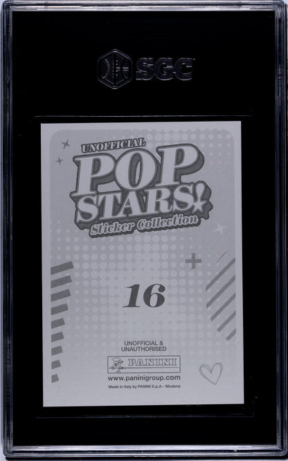 2025 Panini Pop Stars #16 Chappel Roan (UK) SGC 9.5 Pop 1 (Music)