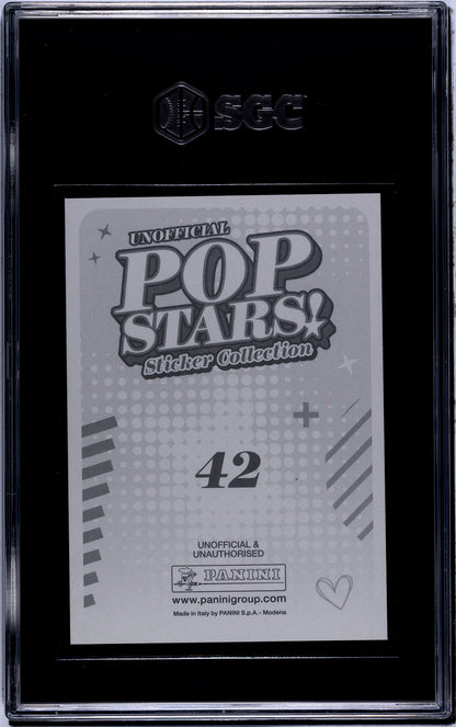 2025 Panini Pop Stars #42 Benson Boone (UK) SGC 10 Pop 1 (Music)