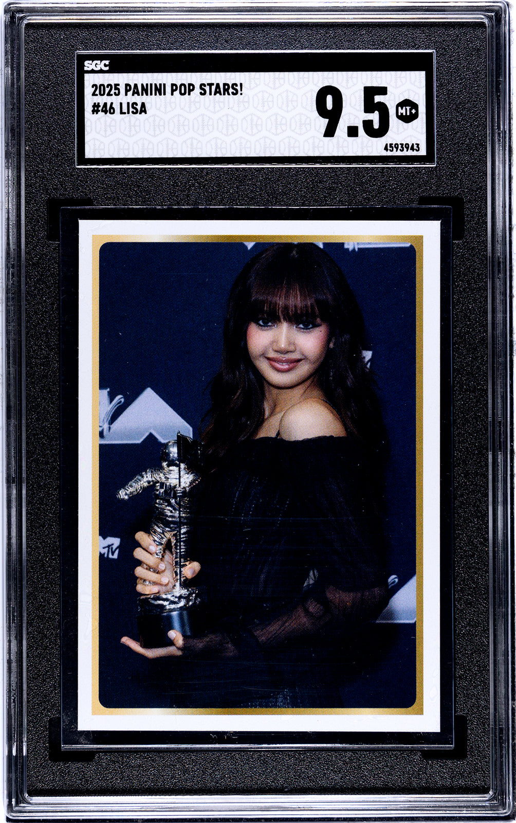 2025 Panini Pop Stars #46 Lisa (UK) SGC 9.5 Pop 1 (Music)