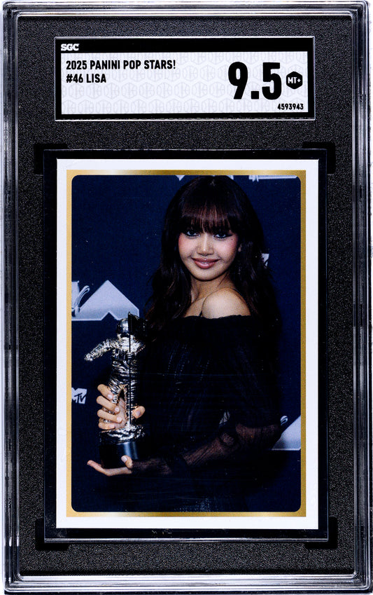 2025 Panini Pop Stars #46 Lisa (UK) SGC 9.5 Pop 1 (Music)