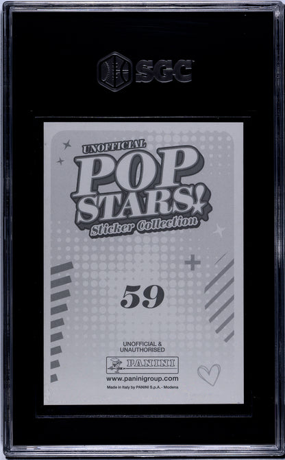 2025 Panini Pop Stars #59 Taylor Swift (UK) SGC 10 Pop 1 (Music)