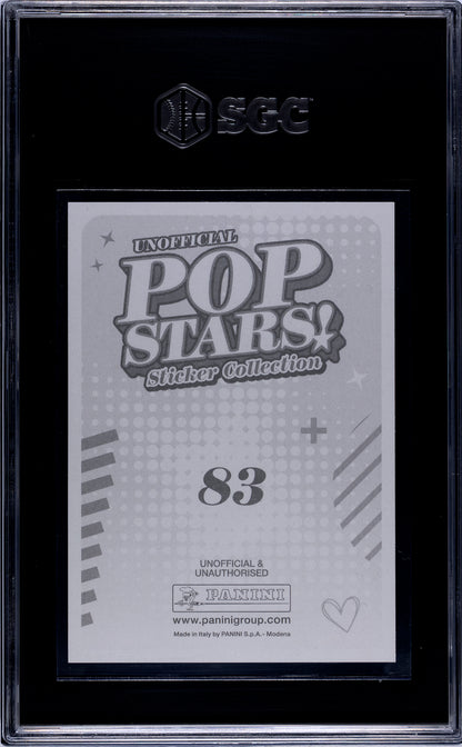 2025 Panini Pop Stars #83 Sabrina Carpenter (UK) SGC 10 Pop 1 (Music)