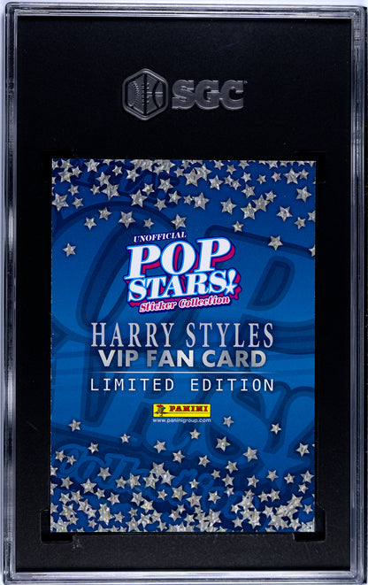 2025 Panini Pop Stars Harry Styles Limited Edition VIP (UK) SGC 9 Pop 1 (Music)