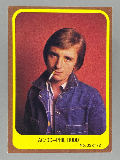 1977 Scanlens Popswops 3 Card Lot #25, #26, #32 (Australia) (Music) Raw