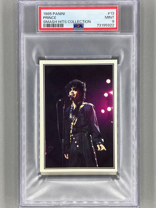 1985 Panini #13 Prince Smash Hits Collection PSA 9 Pop 10 - 0 Higher (Music)