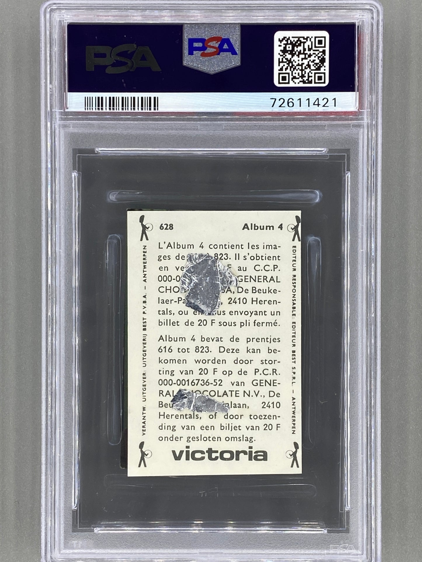 1969 Victoria #628 Elton John Vedetten Parade PSA 2 - Pop 2 (Music) READ