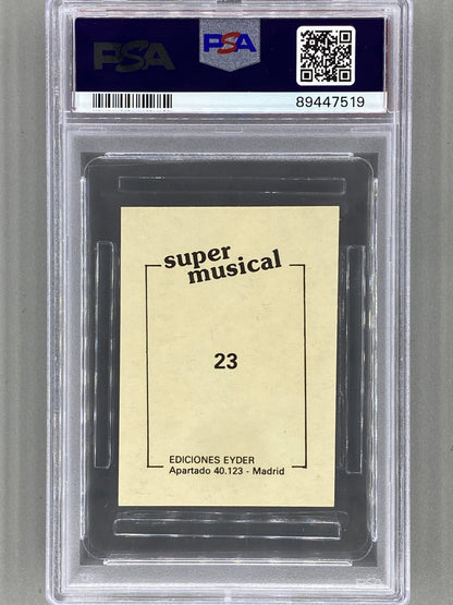 1984 Ediciones Eyder #23 Bob Marley Super Musical PSA 6 (OC) Pop 4 (Music)