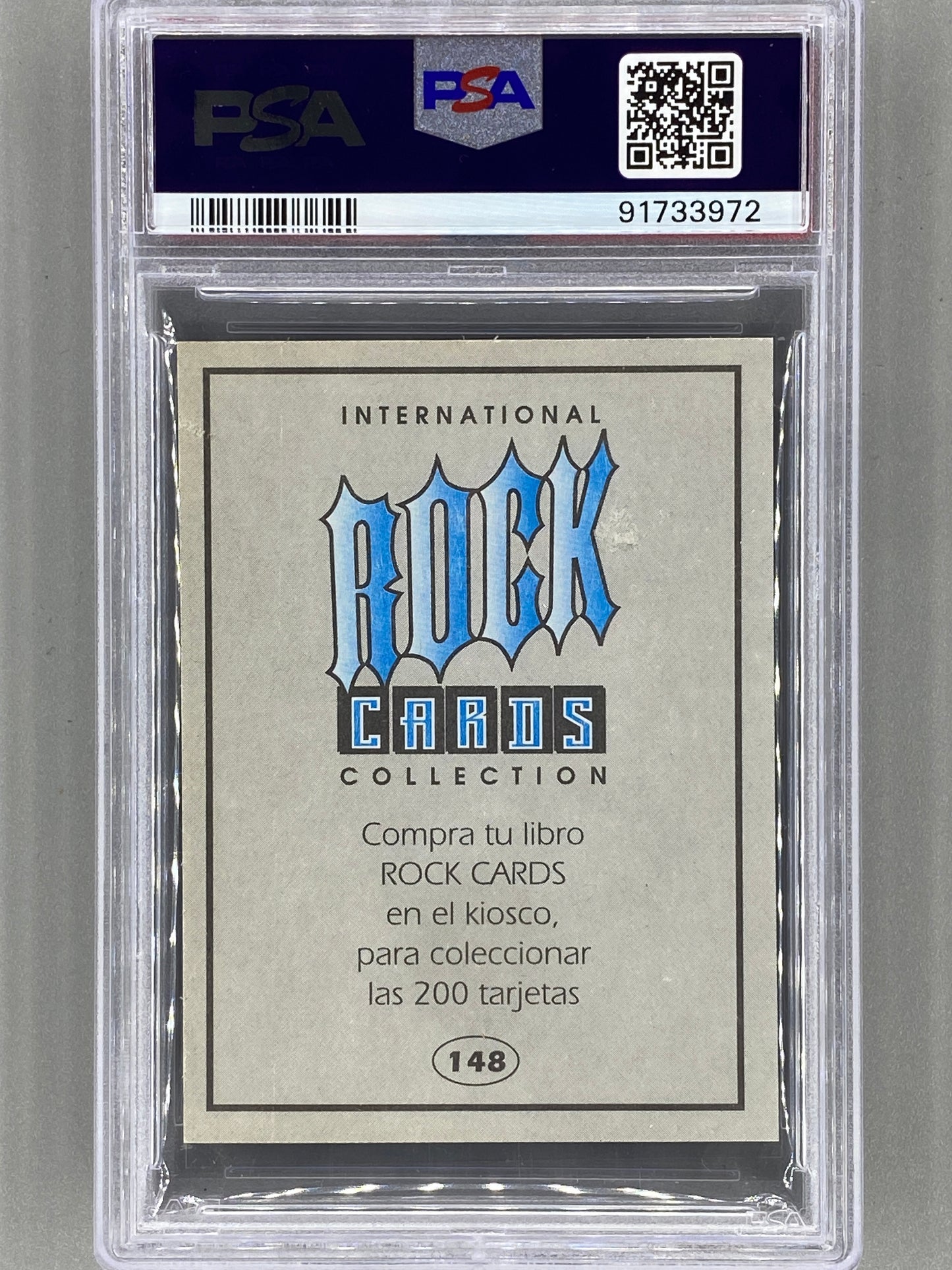 1994 Ultra Figus #148 Flea Intl Rock Cards Red Hot Chili Peppers PSA 5 Pop 1 (Music)