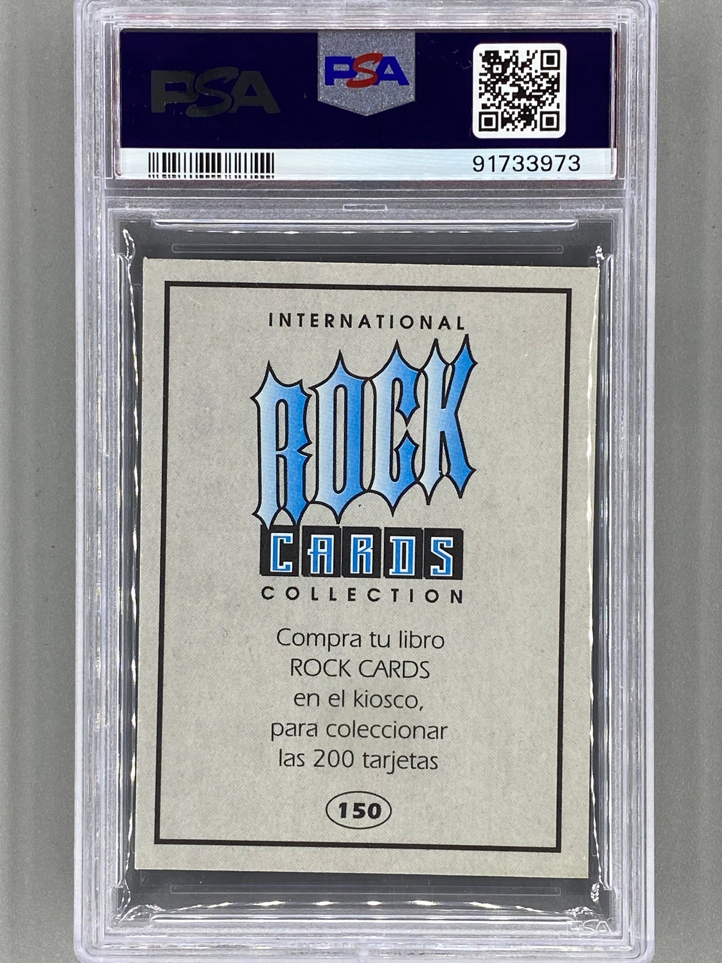 1994 Ultra Figus #150 Chad Smith Intl Rock Cards RHCP PSA 7 Pop 1 (Music)