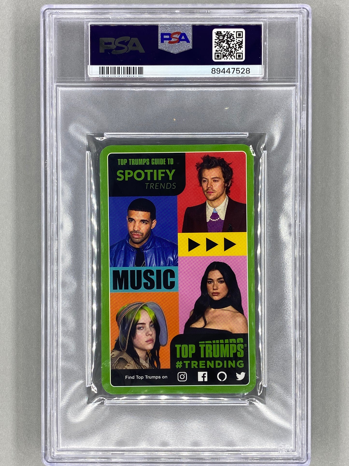 2022 Top Trumps Taylor Swift Guide to Spotify Trends PSA 9 - Pop 19 (Music)