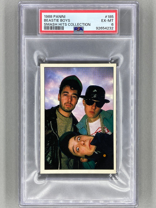 1988 Panini #185 Beastie Boys Smash Hits Collection PSA 6 Pop 3 (Music)