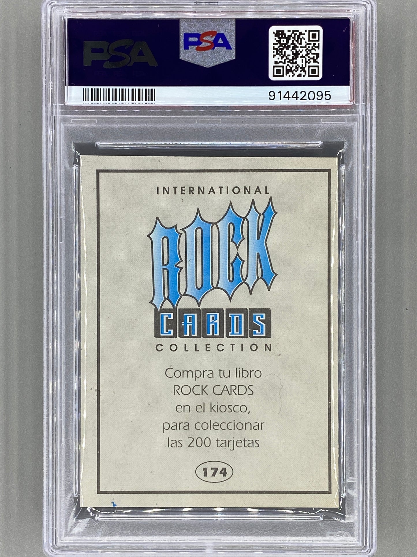 1994 Ultra Figus #174 Freddie Mercury Intl Rock Cards Collection Queen PSA 6 Pop 1 (Music)