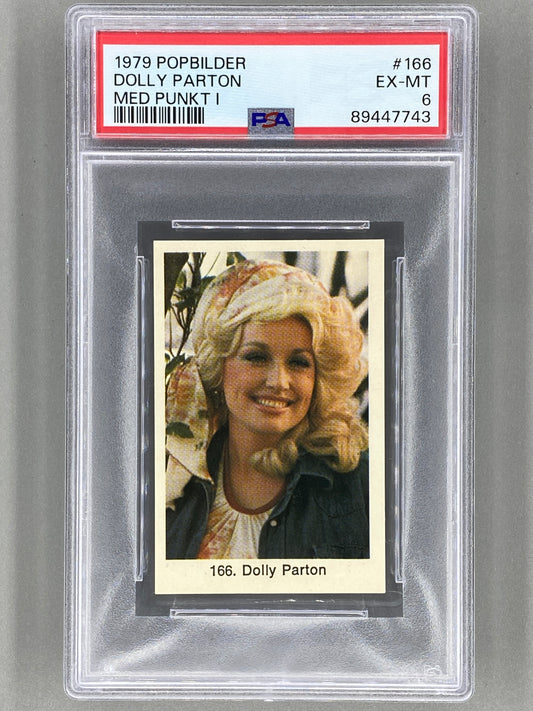 1979 Popbilder #166 Dolly Parton Med Punkt I PSA 6 Pop 6 (Music)