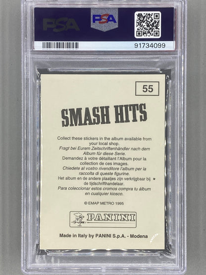 1995 Panini #55 Billie Joe Armstrong Smash Hits Stickers PSA 5 Pop 7 (Music)
