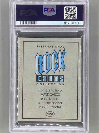 1994 Ultra Figus #120 Motley Crue Intl Rock Cards PSA 8 - Pop 1 (Music)