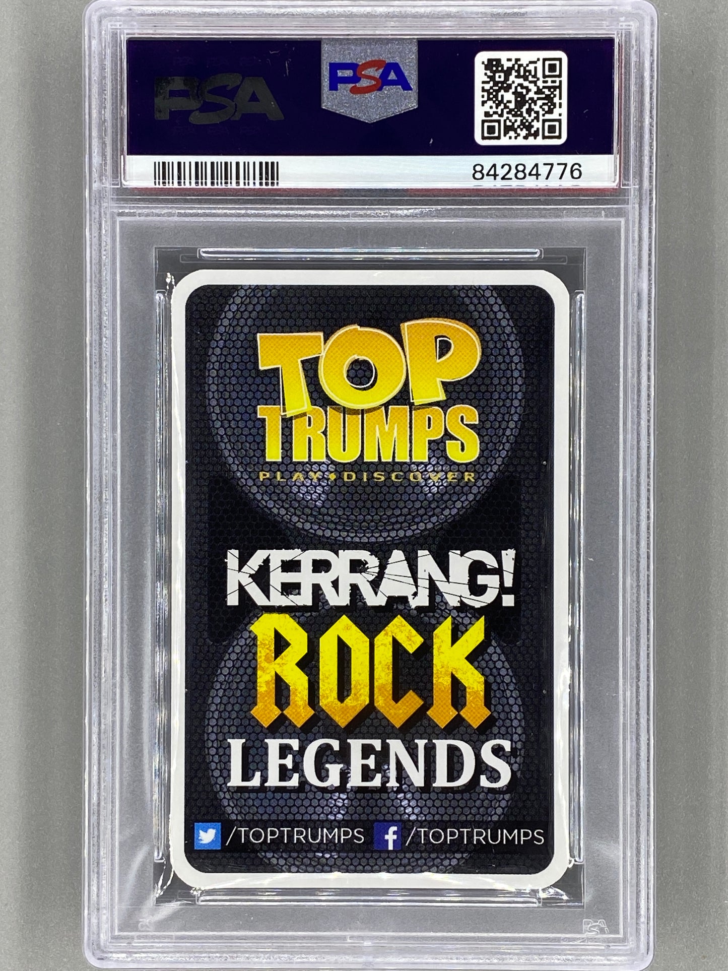 2014 Top Trumps James Hetfield Kerrang Rock Legends PSA 9 Pop 1 (Music)