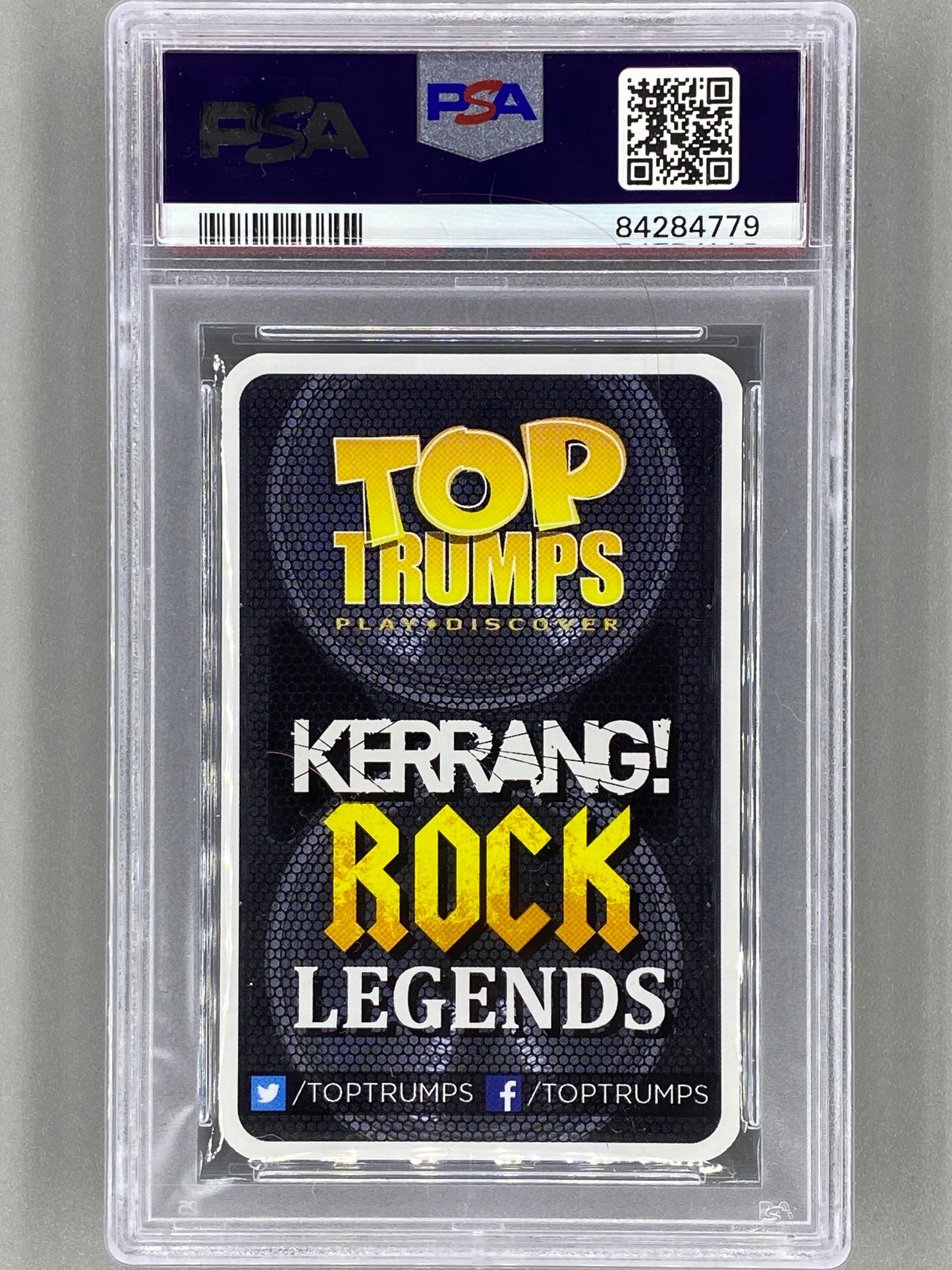 2014 Top Trumps Alice Cooper Kerrang Rock Legends PSA 9 Pop 1 (Music)