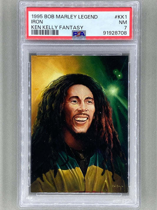 1996 Bob Marley Legend #KK1 Iron Ken Kelly Fantasy PSA 7 Pop 2 (Music)