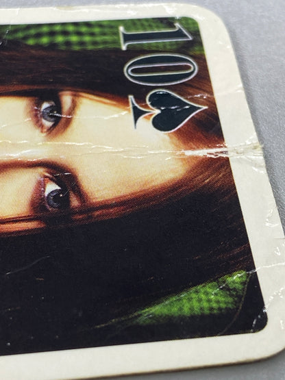 2004 Bravo Star Cards Avril Lavigne 10 of Spades Nestle Joe *READ* (Romania) (Music)