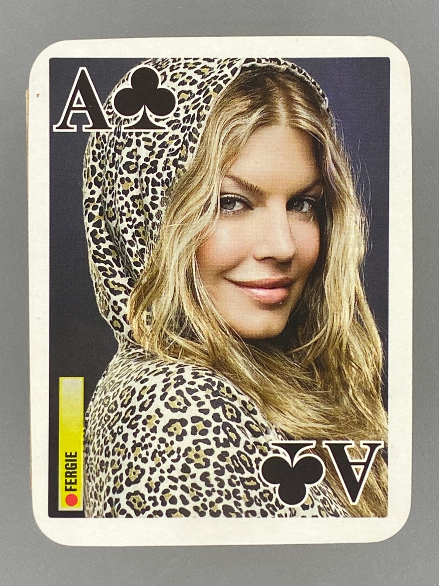 2007 Bravo Star Cards Fergie Ace of Clubs Brifcor (Romania) (Music)