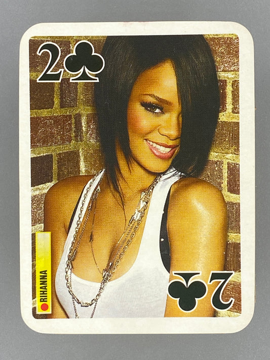 2007 Bravo Star Cards Rihanna 2 of Clubs Brifcor (Romania) (Music)