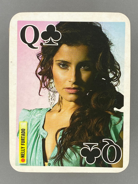 2007 Bravo Star Cards Nelly Furtado Queen of Clubs Brifcor (Romania) (Music)