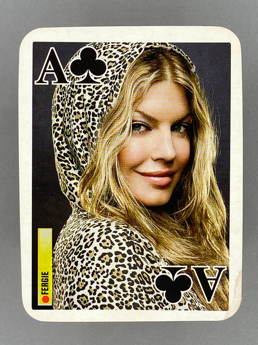 2007 Bravo Star Cards Fergie Ace of Clubs Brifcor *READ* (Romania) (Music)