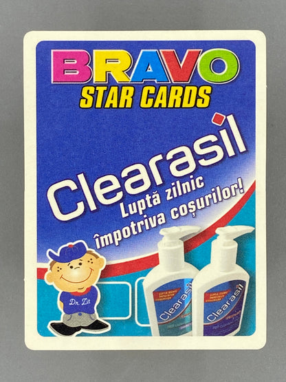 2005 Bravo Star Cards Depeche Mode 3 of Hearts Clearasil (Romania) (Music)