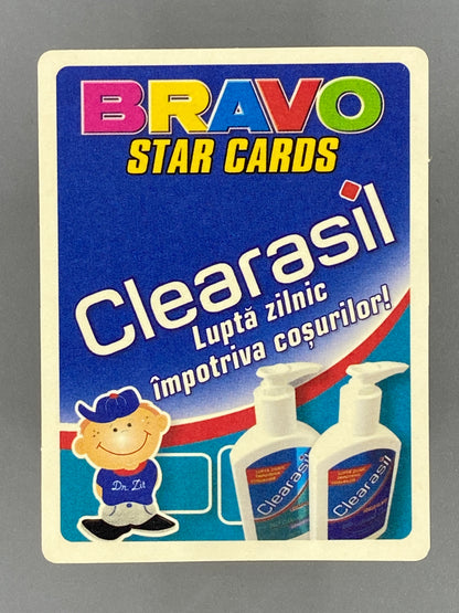 2005 Bravo Star Cards Backstreet Boys Jack of Clubs Clearasil (Romania) (Music)