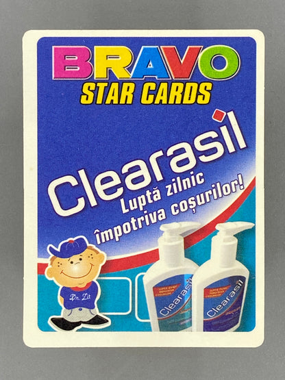 2005 Bravo Star Cards Shakira Ace of Clubs Clearasil (Romania) (Music)