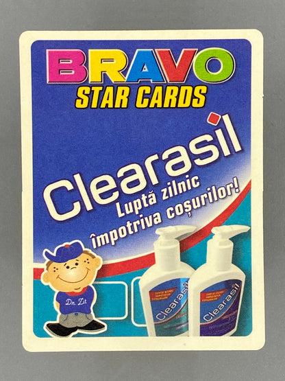2005 Bravo Star Cards Geri Hallawell 8 of Clubs Clearasil (Romania) (Music)