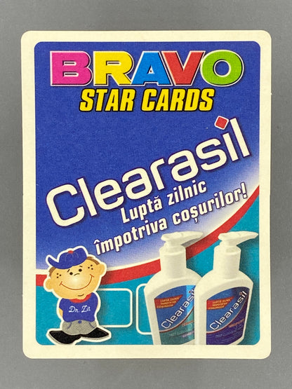 2005 Bravo Star Cards Depeche Mode 3 0f Hearts Clearasil (Romania) (Music)