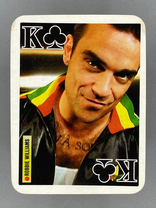 2007 Bravo Star Cards Robbie Williams King of Clubs Brifcor *READ* (Romania) (Music)