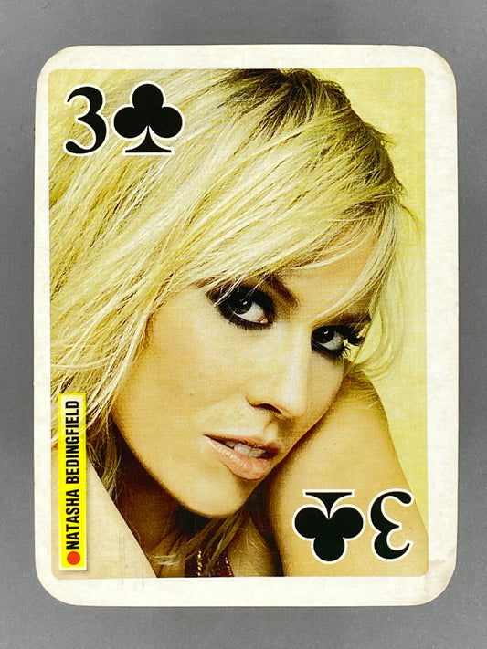 2007 Bravo Star Cards Natasha Bedingfield 3 of Clubs Brifcor *READ* (Romania) (Music)