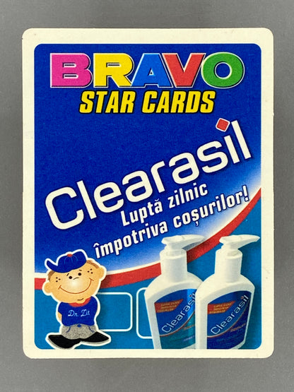 2005 Bravo Star Cards Natasha Bedingfield Ace of Spades Clearasil *READ* (Romania) (Music)