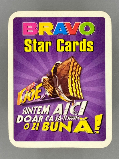 2004 Bravo Star Cards Sean Paul King of Spades Nestle Joe *READ* (Romania) (Music)