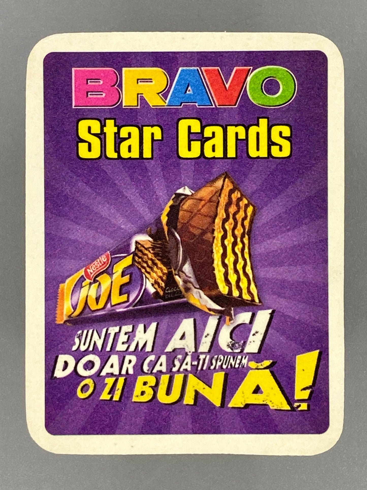 2004 Bravo Star Cards Nelly Furtado 2 of Hearts Nestle Joe *READ* (Romania) (Music)