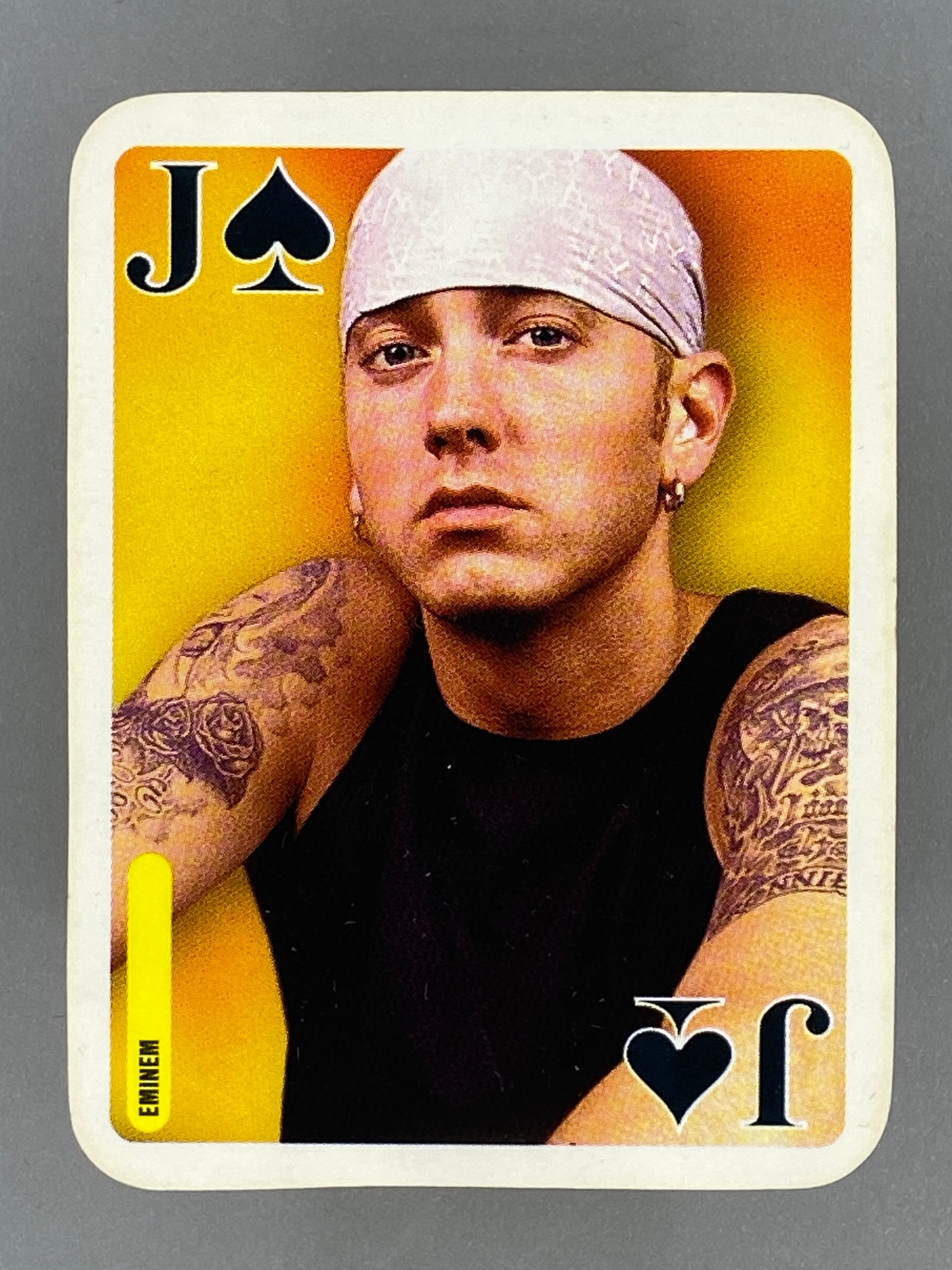 2004 Bravo Star Cards Eminem Jack of Spades Nestle Joe (Romania) (Music)