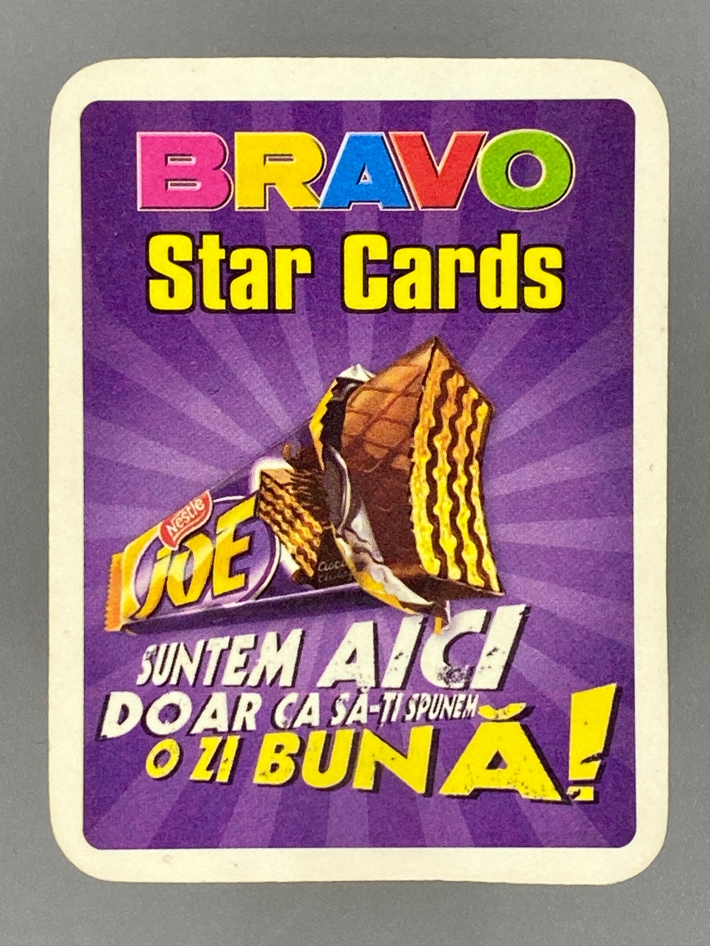 2004 Bravo Star Cards Eminem Jack of Spades Nestle Joe (Romania) (Music)