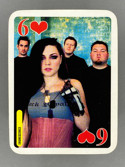 2004 Bravo Star Cards Evanescence 6 of Hearts Nestle Joe (Romania) (Music)