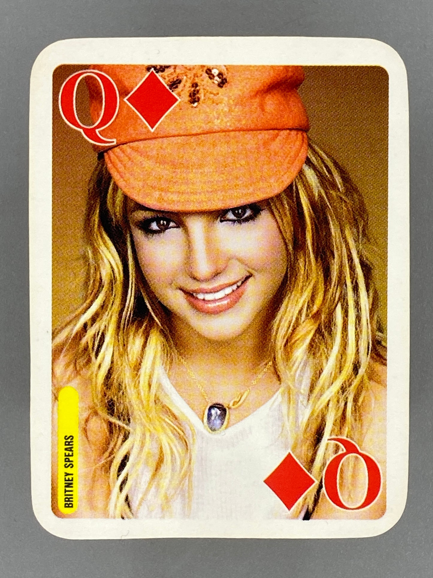 2004 Bravo Star Cards Britney Spears Queen of Diamonds Nestle Joe (Romania) (Music)