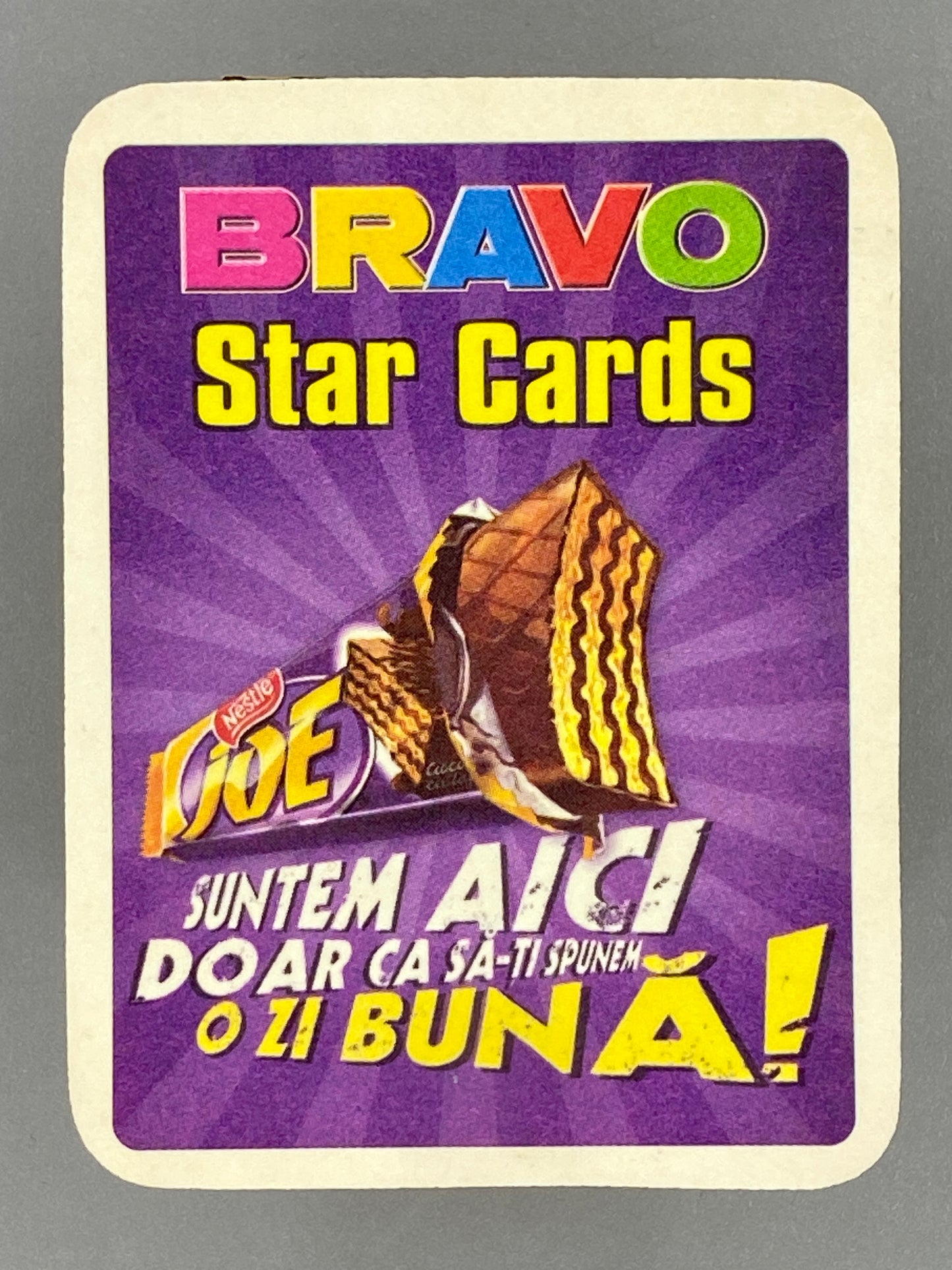 2004 Bravo Star Cards Britney Spears Queen of Diamonds Nestle Joe (Romania) (Music)