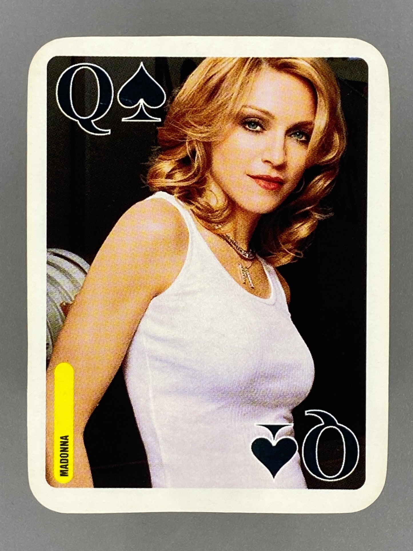 2004 Bravo Star Cards Madonna Queen of Spades Nestle Joe (Romania) (Music)