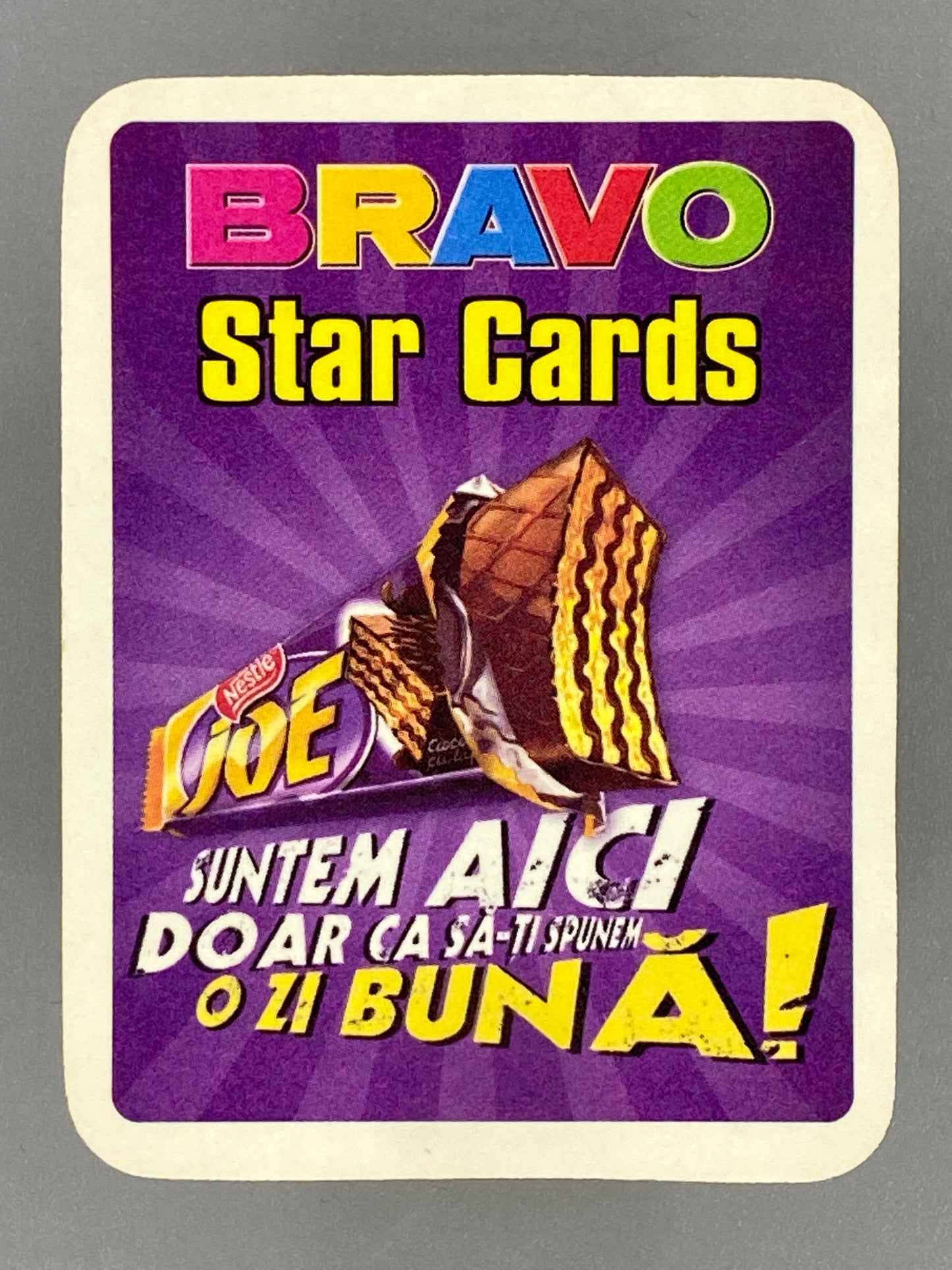 2004 Bravo Star Cards Madonna Queen of Spades Nestle Joe (Romania) (Music)