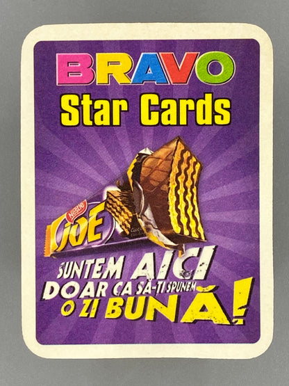 2004 Bravo Star Cards Sean Paul King of Spades Nestle Joe (Romania) (Music)