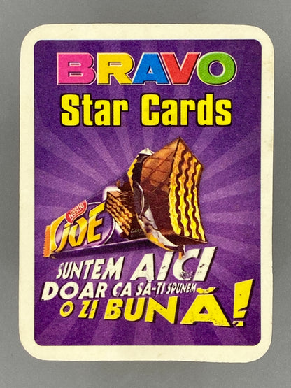 2004 Bravo Star Cards Nelly Furtado 2 of Hearts Nestle Joe (Romania) (Music)