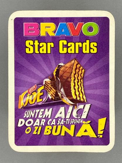 2004 Bravo Star Cards Usher 7 of Clubs Nestle Joe (Romania) (Music) (Copy)
