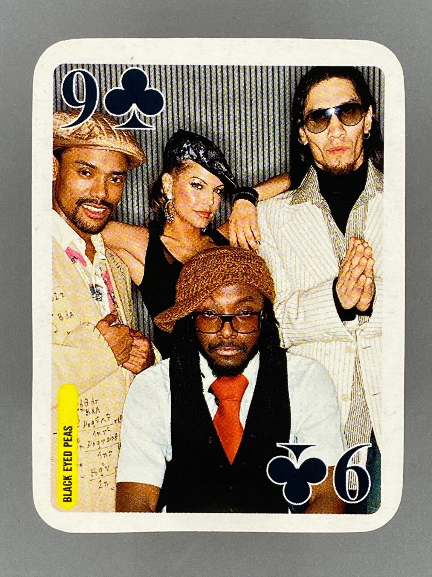 2004 Bravo Star Cards Black Eyed Peas 9 of Clubs Nestle Joe (Romania) (Music)