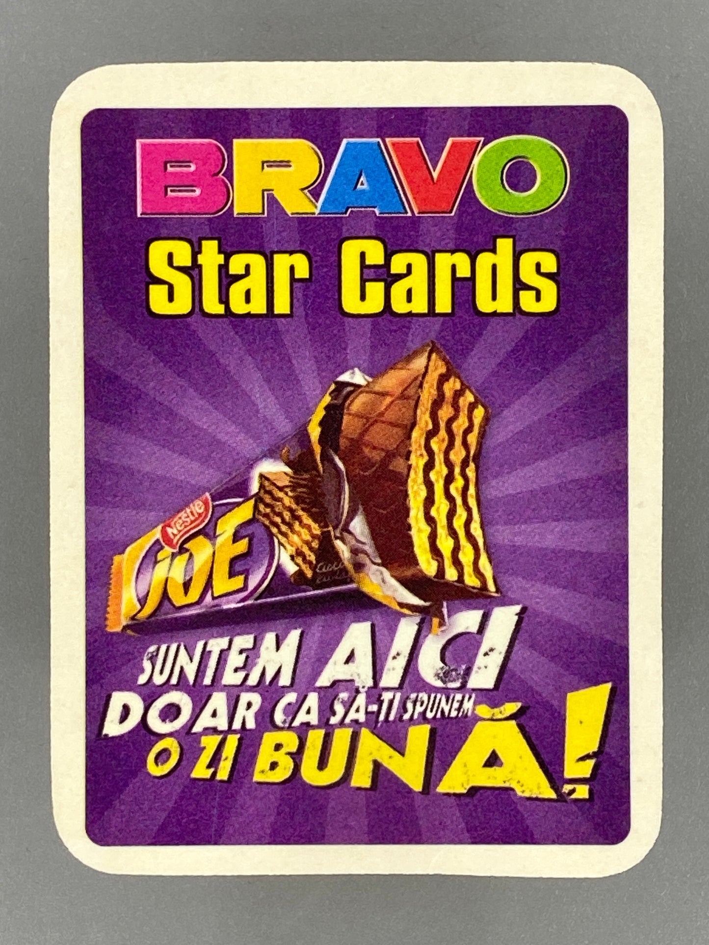 2004 Bravo Star Cards Black Eyed Peas 9 of Clubs Nestle Joe (Romania) (Music)